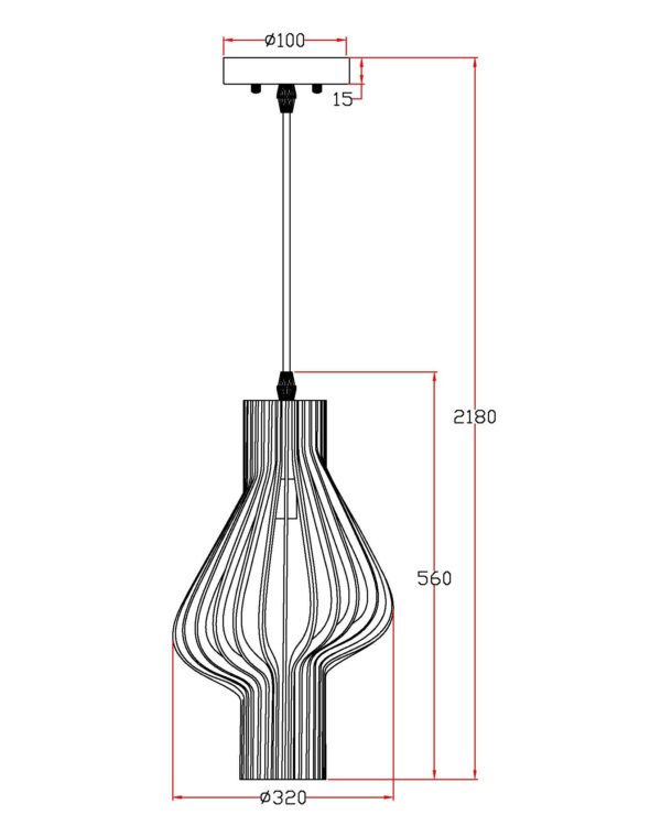 Lampa sufitowa ARBOR 32/56 - obrazek 5