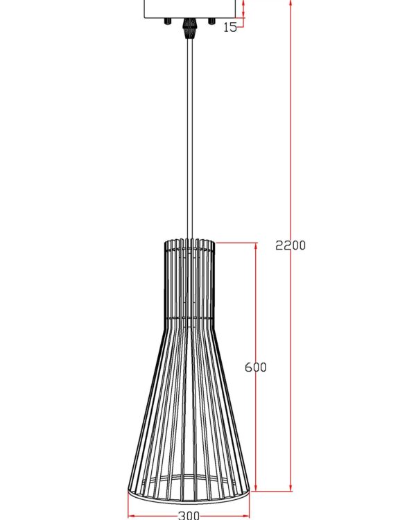 Lampa wisząca AURA 30/60 - obrazek 5